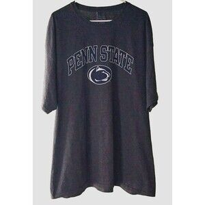 Champion Mens Size XXL Penn State T Shirt Charcoal Gray Tee Y2K University Comfy